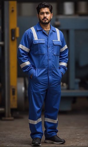 Industrial Silver Line Coverall